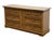 Bassett Bassett Furniture Solid Pecan Italian Mediterranean Style 62" Double Dresser 290-28-217 For Sale - Image 4 of 13