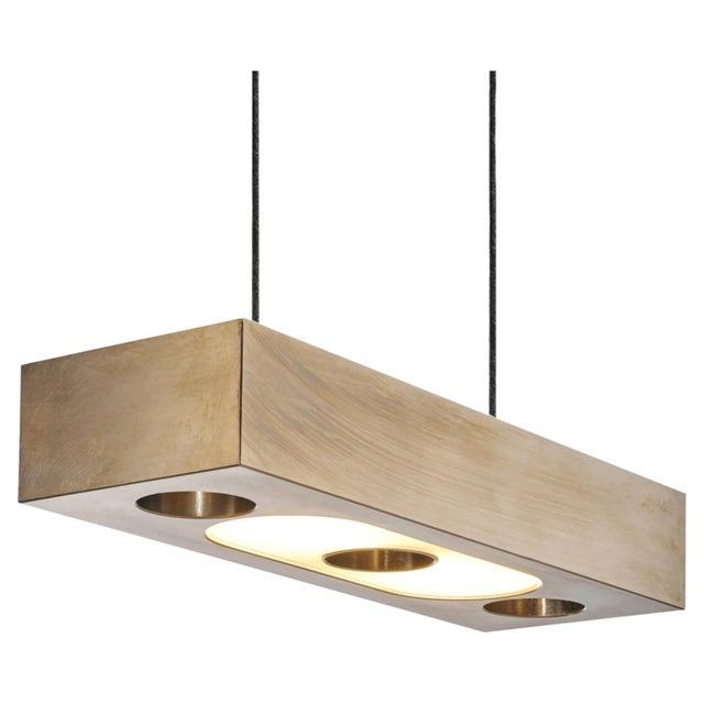 Not Yet Made - Made To Order Brass Oblivion Suspended Light by Lexavala For Sale - Image 5 of 5