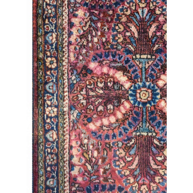 Textile Early 20th Century Sarouk Rug For Sale - Image 7 of 10