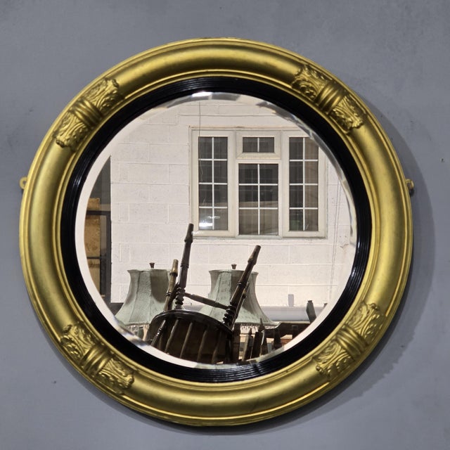 Regency Round Gilt Mirror, 1810 For Sale - Image 6 of 9