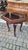 EARLY TWENTIETH CENTURY (1900 - 1940) English hexagonal coffee table with opening glass top – early 20th century Elegant...