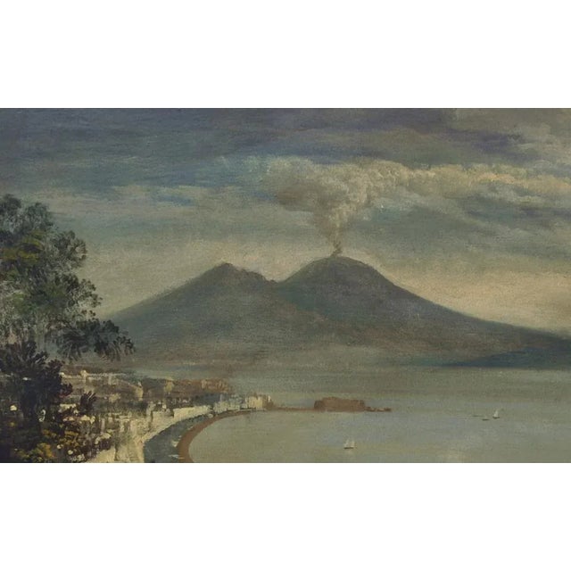 2000 - 2009 Ettore Ferrante, Italian Landscape Painting, Naples, Posillipo School, Oil on Canvas, Framed For Sale - Image 5 of 7