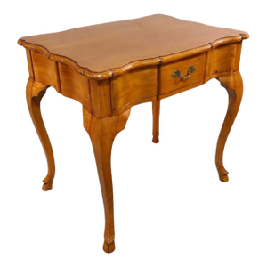 18th C Style William Switzer French Country Side End Table Desk