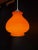 1970s Vintage Orange Opaline Pendant Light, 1970s For Sale - Image 5 of 9