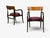 1960s Edward Wormley, Alexandria Armchairs, Mahogany, Walnut, United States, 1960s For Sale - Image 5 of 14
