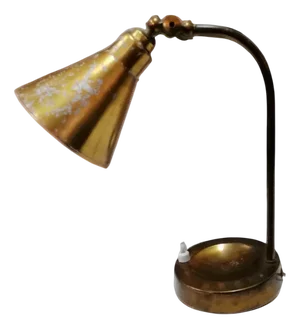 Brass Table Lamp, 1940s
