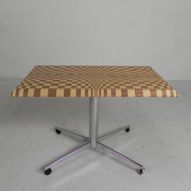 Coffee Table in Psychedelic Pattern, 1990s For Sale - Image 10 of 18