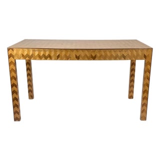 Mid-20th Century Italian Parquetry Desk For Sale