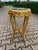 1980 French Louis XVI Gold Beech Black Marble Side Tables-Pair For Sale - Image 4 of 18