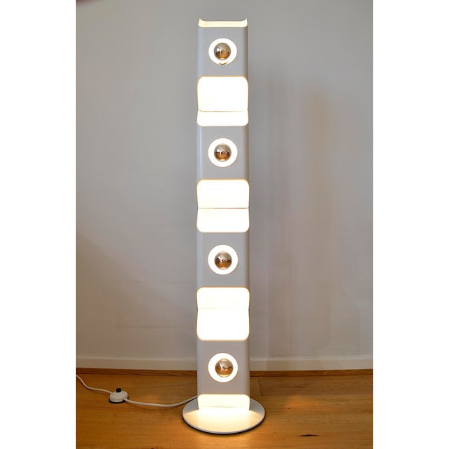 Metal Pop Art Floor Lamp by Klaus Hempel for Kaiser Leuchten For Sale - Image 7 of 16