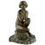 Maxime Real Del Sarte, Art Deco Sculpture, Seated Nude with Flowers, France, 1920s, Bronze For Sale