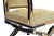 Antique Empire Style Black Lacquered Desk Chair, 1900s For Sale - Image 4 of 8
