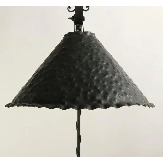 Gothic Arts & Crafts, Wrought Iron Bible, Bookstand, Lecturn, Maitre D Stand For Sale - Image 4 of 11