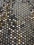 Italian Studded Leather Swatch No 11 Ramponi, Como Italy Winter 2026-2027 Collection 7" x 7" Grommet in one corner The...