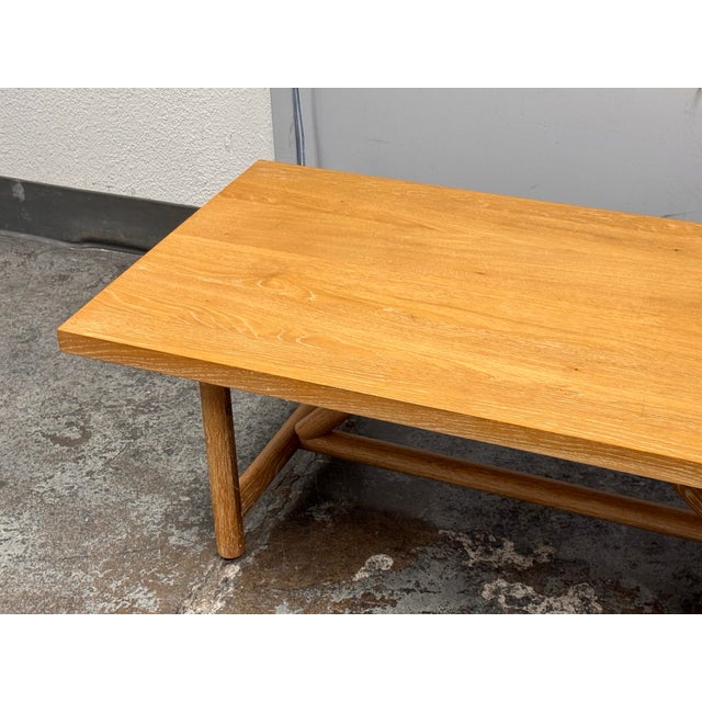 Wood Williams Sonoma West Elm Mika Coffee Table For Sale - Image 7 of 12