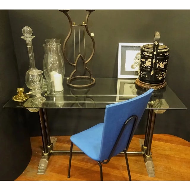 Vintage Methacrylate Console Table For Sale - Image 4 of 14