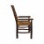Vintage Artisan Made Hickory Bench For Sale - Image 4 of 7