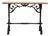 Cast Iron Bistro Table France Early 20th Century For Sale