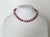 Natural Freshwater Edison Dark Pink Pearl Necklace With 14k Gold Clasp For Sale - Image 10 of 15