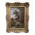 19th Century Italian Sheep Oil Painting in Carved Gilt Frame Signed G. Milone For Sale