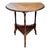 Triangular Rosewood Late Victorian Drop Leaf Table - Late 19th Century For Sale - Image 9 of 12