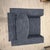 Contemporary West Elm Structural Plywood Swivel Chair & a Half in Charcoal Heather For Sale - Image 3 of 4