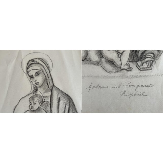 Collection of Five Original Drawings after Old Master Artwork for your consideration. The five drawings are part of a...