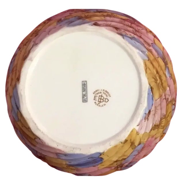 Antique Floral Porcelain Vase Ejd Bodley For Sale - Image 16 of 17