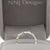 2020s Minimalist Diamond Band With Earth-Mined Diamond Accents in Solid 14k Gold, Size 6.75 For Sale - Image 5 of 8