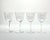 1960s Vintage MCM Lustre Iridescent Rainbow Pearl Optic 4 Wine Glasses 5.5” 6oz Good vintage condition. No chips, cracks,...