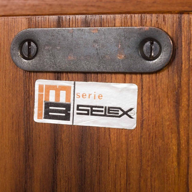 Italian Vintage Free Standing Wall Unit by IMB, 1970s For Sale - Image 18 of 18