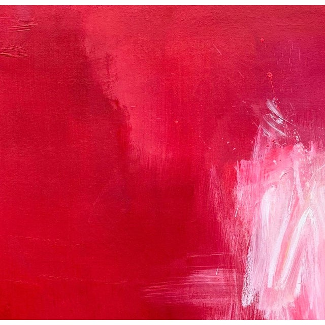Contemporary White Embers — 48x48 For Sale - Image 3 of 5