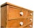 American Primitive Pine Chest of Drawers With Porcelain Knobs, 19th Century For Sale - Image 4 of 10