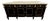 French Louis XVI Style Black Lacquered Sideboard For Sale