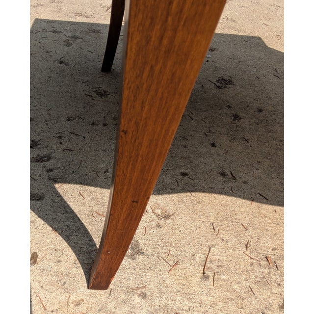 Wood Milling Road by Baker Lamp Table For Sale - Image 7 of 10