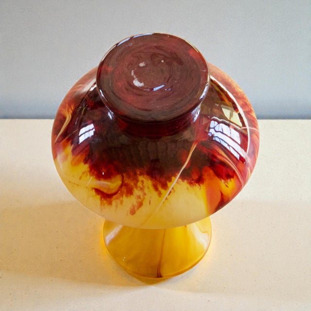 Vintage Murano Glass Vase, 1960 For Sale - Image 9 of 10