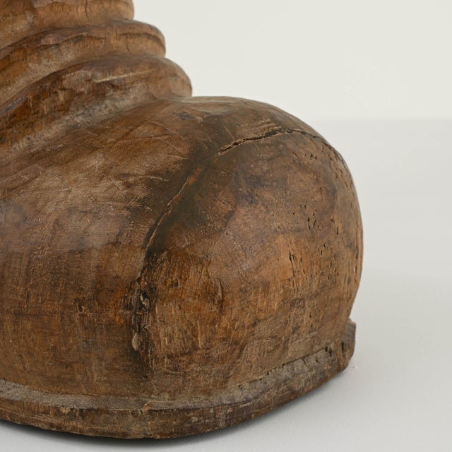 20th Century French Carved Wooden Boot Decoration For Sale - Image 13 of 18