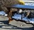 Walnut Jacobean Style Console Sofa Table Vintage 1950s Trestle Base 60 For Sale - Image 11 of 13