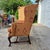 Wood Late 20th Century Kittinger Colonial Williamsburg Mahogany Wing Back Chair Cw-44 For Sale - Image 7 of 15