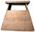 Minimalist Fumidai Wooden Step Stool, Japan, 1950s For Sale