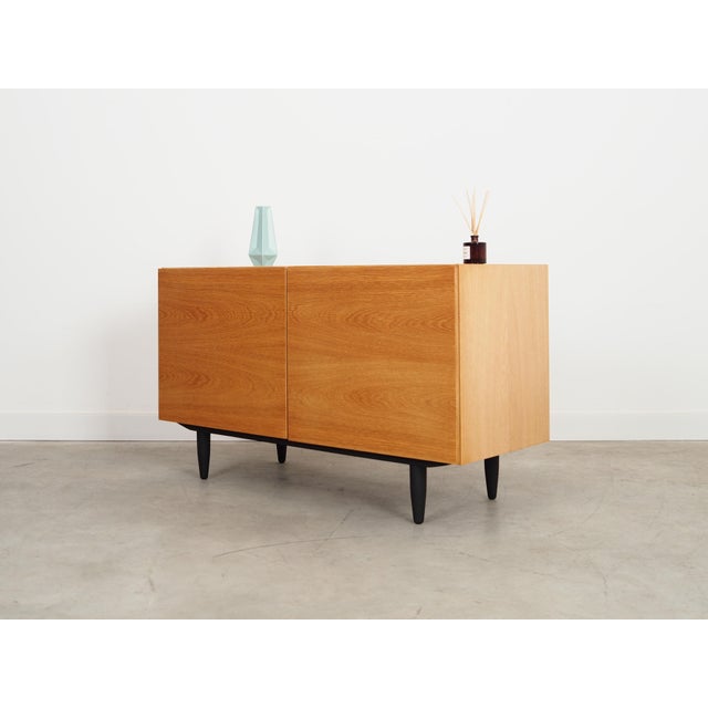 Vintage Danish Ash Cabinet, 1970s For Sale - Image 4 of 14