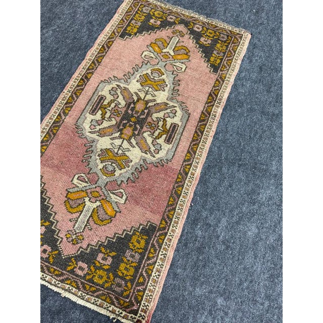 Early 21st Century Turkish Yastik Rug 1'10" x 3'8" For Sale - Image 5 of 5
