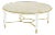 Hollywood Regency Round Cocktail Table For Sale