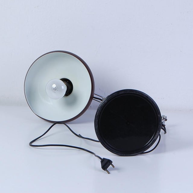 Industrial Style Iron Table Lamp, Italy, 1960s For Sale - Image 13 of 16