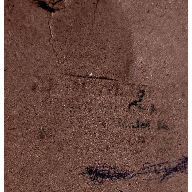 Rare. Original Karl Sterrer "Aurora" Copper Reppouse', c.1890, Art Nouveau For Sale - Image 11 of 12