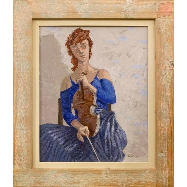 A fiddler absorbed in playing, the instrument held with the unselfconscious ease of long practice. Talani keeps the...