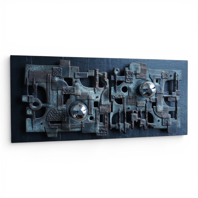 Brutalist Wall Lamp from Brakelmann & Becker, 1970s For Sale - Image 15 of 15