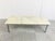 Vintage White Marble Coffee Table, 1960s For Sale - Image 3 of 10