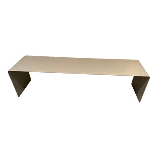 Room and Board Metal Bench For Sale