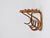 Art Nouveau Secessionist Bentwood Wall Coat Rack from Thonet, Austria, 1900s For Sale - Image 16 of 18